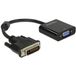 Delock 65658 DVI / VGA Adapter Zwart
