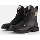 Develab Develab Smiley Veterboots zwart Leer