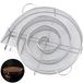 Générateur de fumée spirale à fumer à froid - 25 x 18 x 4 cm - Inox - Pour fumoir et barbecue