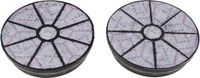 WPRO Koolstoffilter TYPE 145 - 2 stuks