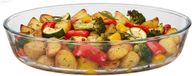 Alessandro Plat de cuisson - 2,4 litres - 30 x 21 x 7 cm - verre - résistant au lave-vaisselle - transparent
