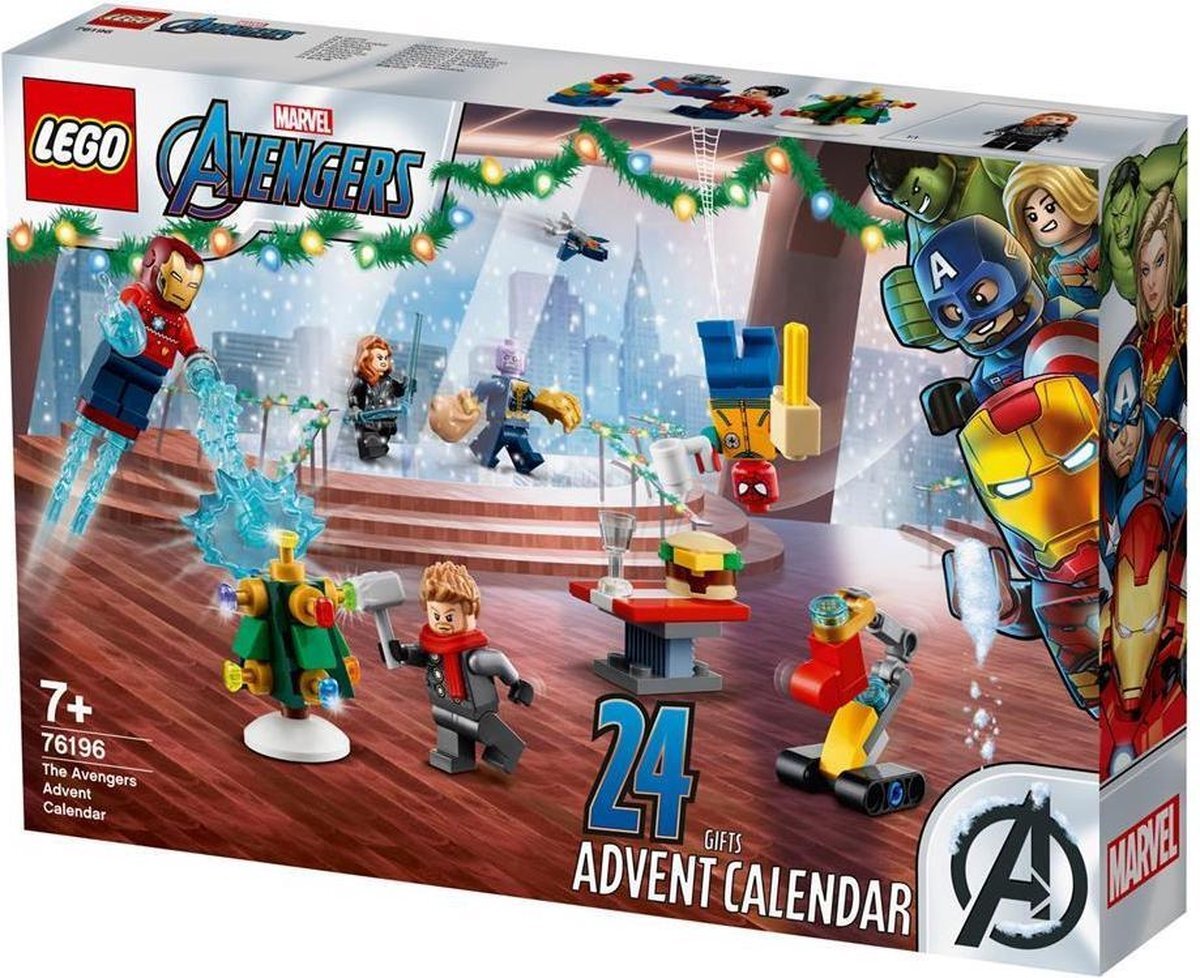 lego Marvel De Avengers adventkalender - 76196