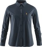 Fjällräven Ã–vik Lite Outdoorshirt Dames - Navy - Maat L