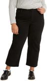 Levi's® Plus Ribcage Straight Ankle Spijkerbroek Zwart 20 Vrouw