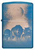 Zippo Lichter, Metaal, Hoog Pools Blauw, One Size