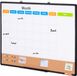 VEVOR 60x90cm Wandbord Whiteboard Kurkbord Prikbord Combinatiebord
