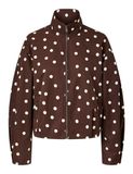 Pieces bomberjack PCELISABETH Chicory Coffee