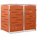 Syfax Icecat Containerberging dubbel 138x77,5x115 cm roestvrij staal