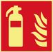 Pikt-o-Norm SAVS Saves Lives Pictogram Brandblusser 20x20cm - PP - Lichtgevend