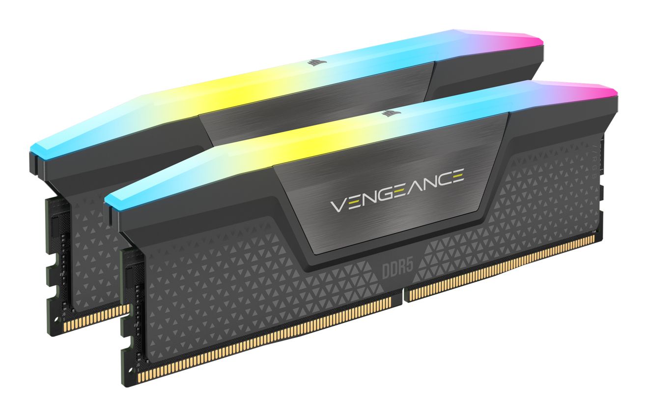 Corsair Vengeance RGB 32GB (2x16GB) DDR5 6000MHz CL30 Memory Kit