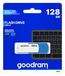 Goodram UCO2 USB Flash Drive 128GB - USB 2.0 - Blue/White