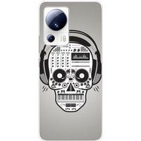 1001 coques Xiaomi Bedrukt siliconen hoesje compatibel met Xiaomi 13 Lite Skull music