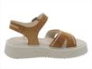 Beberlis London Plateau Sandalen Dames Maat 32 Camel Suède