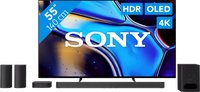 Sony 55'' Bravia 8 OLED 4K (2024) + Sony Bravia Theatre System 6 Zwart