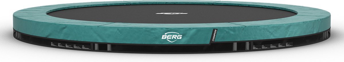 Berg Sport inground trampoline rond Champion groen 380 cm 14+