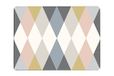Premier Housewares 1203626 placemats, rond, meerkleurig, 4 stuks