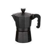 Maestro MR-1666-3-BLACK handmatig koffiezetapparaat Espressomachine set Zwart