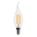 LED-gloeilamp, Windblast LED-gloeilamp, C35, 4W/470lm, E14-fitting, 2700K