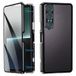 Sony Coque magnétique Sony Xperia 1 VII avec verre trempé - Noire