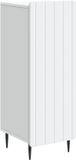 vidaXL Dressoir Wit 34,5 x 33 x 92 cm Bewerkt hout