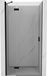 Mexen Mist-H porte battante pour douche gauche 90, transparent, noir - 8A5-090-000-70-00-L