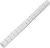 TRU COMPONENTS TC-CV250203 Kabelslang 15 mm (max) Wit 50 m