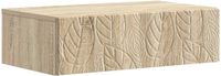 vidaXL Wandgemonteerde Zijtafel 59 x 34,5 x 17 cm Bewerkt hout