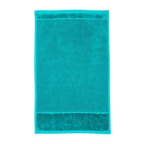 Möve Bamboo Luxe gastendoekje - 30 x 50 cm - oceaan