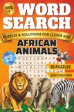African Animals Word Search for Kids