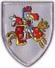 Arda Patchion Wapen van Fifeshire - Magneetachterkant - Geborduurde patch/badge/embleem