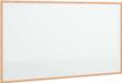 vidaXL Magnetisch whiteboard met massief grenenhouten frame, 100 x 55 cm