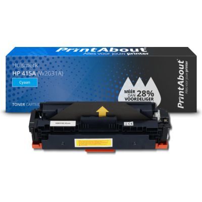 PrintAbout Compatible HP 415A (W2031A) Cyan Toner
