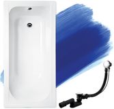 Badland CONTINEA ligbad 140 x 70 cm wit