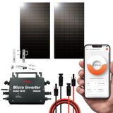 Wonder Full Energy – complete zonne-kit klaar om aan te sluiten 300 W – monokristallijn, hoog rendement, IP67 – eenvoudige installatie – geschikt voor balkon, tuin, wandoppervlak, daken, ... – Plug