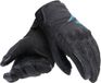 Dainese Trento D-Dry® Gloves Wmn, motorhandschoenen, waterdicht, met gewrichtsbescherming, dames, zwart/Ocean Depth, S