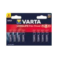 Varta Industrial Pro AAA Alkaline Batterijen - 8 stuks
