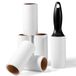 Vinabo Pluisroller, Pluisrol, Kledingkleefroller, Dierenhaarroller, 6 Rollen + 1 Handvat, 360 Vellen Zeer Kleverige Lint Roller, Dierenhaarverwijderingsborstel Voor Dierenhaar, Haar en Kleding