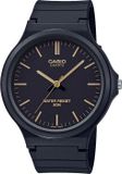 Casio horloge MW-240-1E2VEF, zwart kunststof kast, waterdicht tot 5 bar