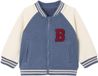 Vertbaudet Gilet style teddy pour bébés en polaire avec badge à boucles