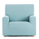Eysa Bi-elastische bankovertrek voor 1-zits, marineblauw, design Harlem