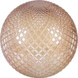 LIGHT HOME LH Cannes Lampenkap, honingkleurig, bolvormig, 20 cm