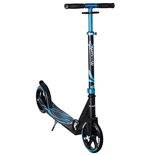 Muuwmi Aluminium Scoot er Plus 205 mm, blauw-zwart