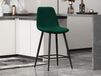 Mobistoxx BOYATA Tabouret de bar velours vert