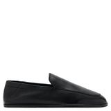 Mango Man Zwarte Leren Loafers