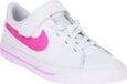 Nike Court Legacy PSV Enfants Blanc/Laser Fuchsia