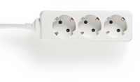 Logilink Stekkerdoos met 3 contacten / wit - 1,4 meter