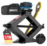 Omgoods - Cric robuste pour voiture 3 tonnes avec sac de transport
