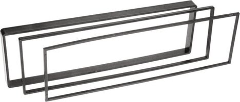 1-DIN Paneel - Citroën C2/ C3/ C4/ C6/ Jumper/ Jumpy - Peugeot 307/ 1007 - Zwart