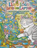 Lloyd Logs into the Laptop: A Whimsical Coloring Book for Cat Lovers: 2