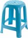 PLASTICFORTE Lichtblauw krukje/keukenkrukje/opstapje 46,5 cm - PLASTICFORTE - Huishoudtrap